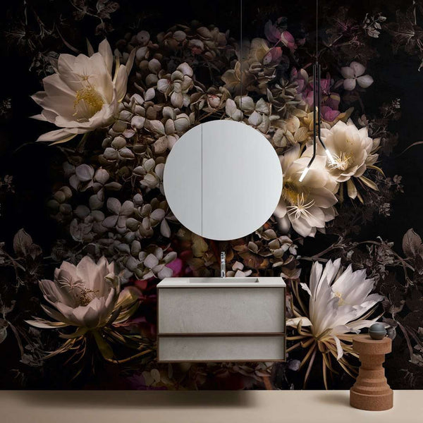 Elisir | Fiber Glass-behang-Inkiostro Bianco-Selected Wallpapers