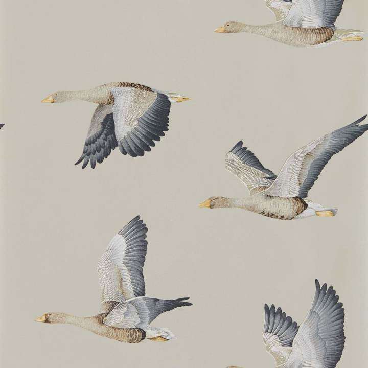 Elysian Geese-behang-Tapete-Sanderson-Gilver-Rol-216611-Selected Wallpapers
