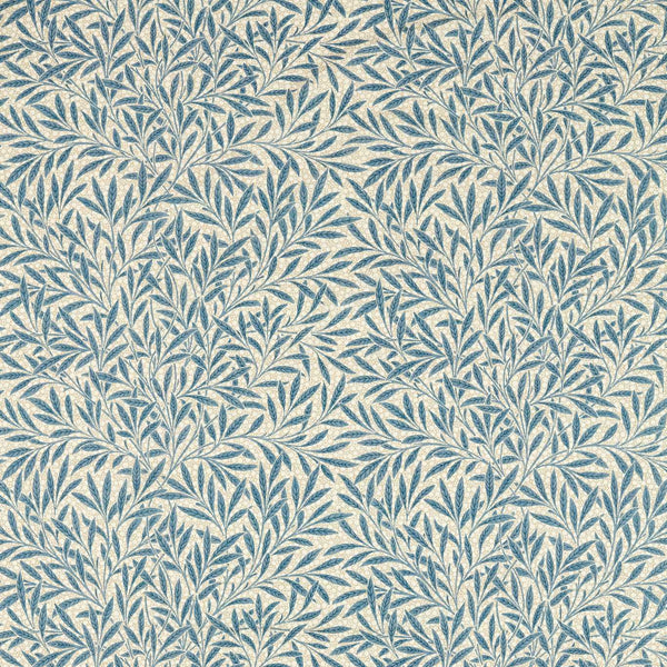 Emery's Willow fabric-Morris & Co-Woad Blue-Meter (M1)-227019-Selected Wallpapers