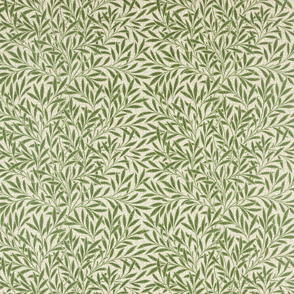 Emery's Willow fabric-Morris & Co-Leaf Green-Meter (M1)-227020-Selected Wallpapers
