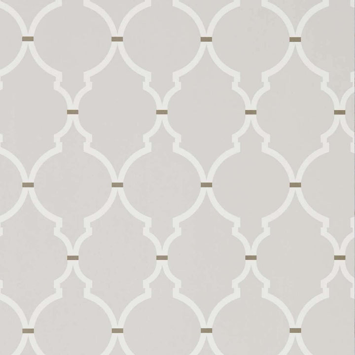 Empire Trellis-behang-Tapete-Sanderson-Silver-Rol-216335-Selected Wallpapers