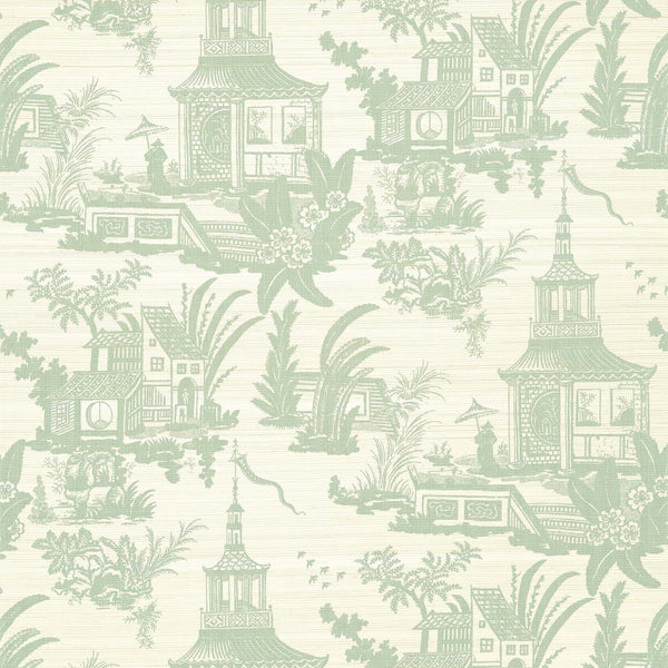 Empress Court-Behang-Thibaut-Mist-Rol-T13651-Selected Wallpapers