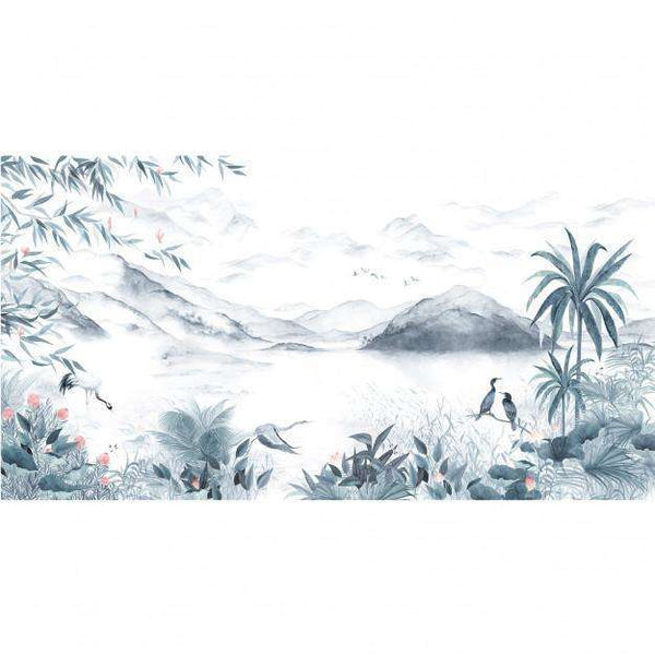 Enchanted Lake-behang-Les Dominotiers-Selected Wallpapers