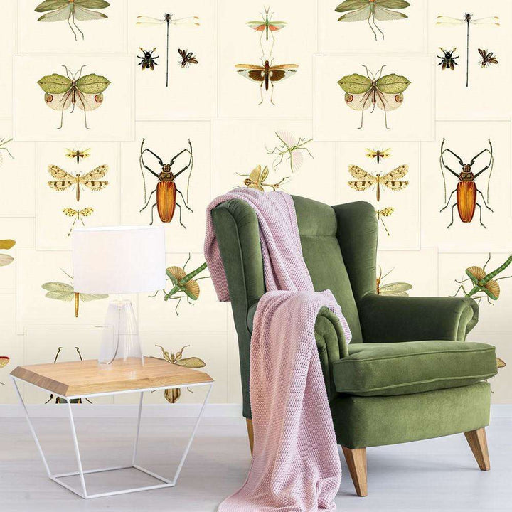 Entomologie-behang-Tapete-Mind the Gap-Selected Wallpapers