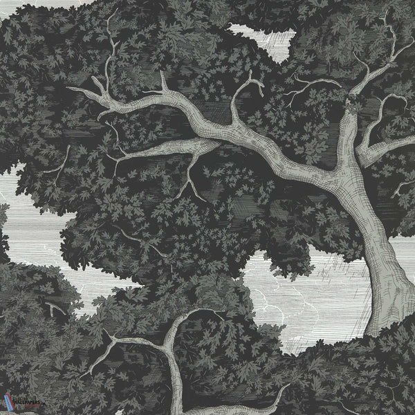 Eternal Oak-behang-Harlequin-Ebony/First Light-Rol-113040-Selected Wallpapers