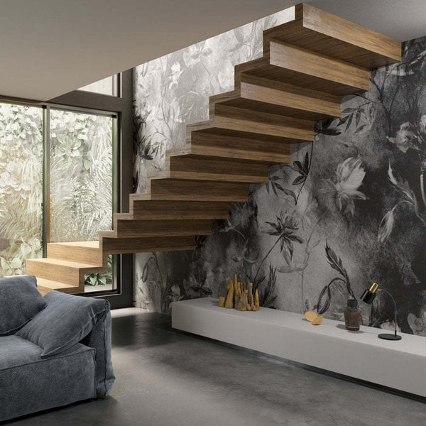 Ethereal Beauty-Behang-Inkiostro Bianco-Selected Wallpapers