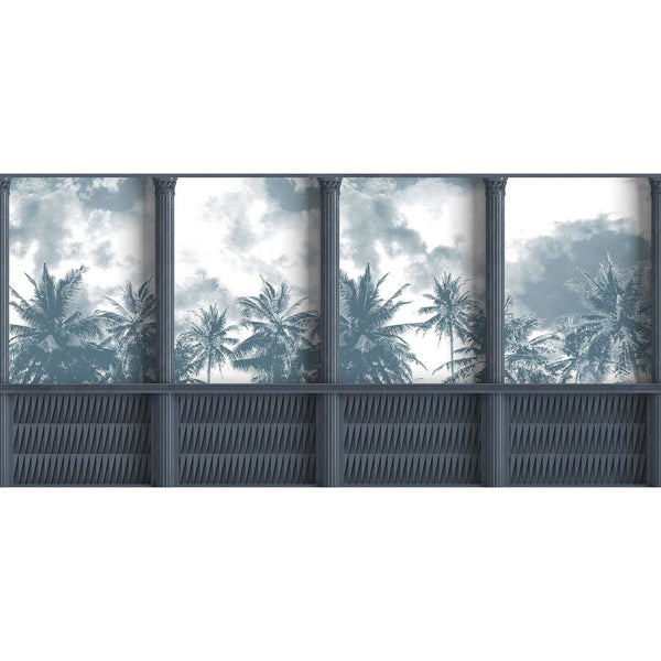 Euphemia-Behang-Inkiostro Bianco-Selected Wallpapers