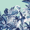 Everglades-Tapete-Les Dominotiers-Blue-Non Woven 70 cm-DOM145-2-Selected Wallpapers