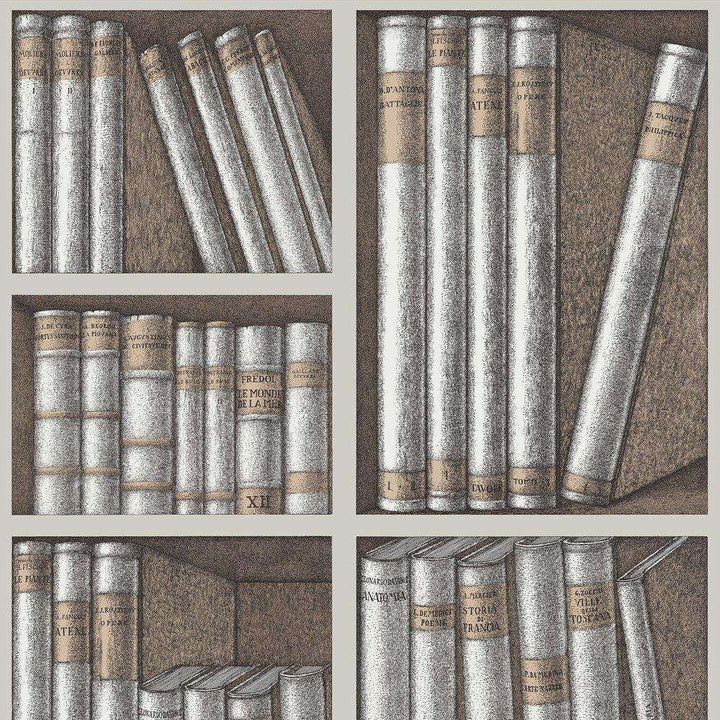 Ex Libris-behang-Tapete-Cole & Son-Zilver-Rol-114/15029-Selected Wallpapers