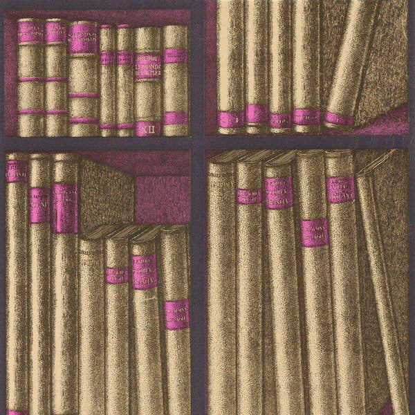 Ex Libris-behang-Cole & Son-Goud-Rol-114/15031-Selected Wallpapers