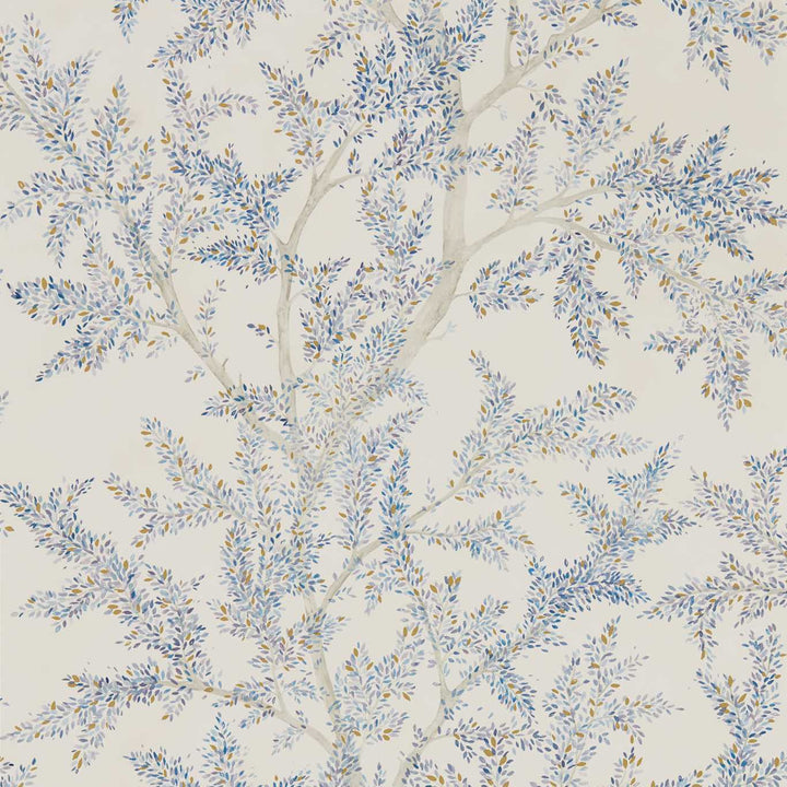 Farthing Wood-behang-Tapete-Sanderson-Cobalt-Rol-216613-Selected Wallpapers