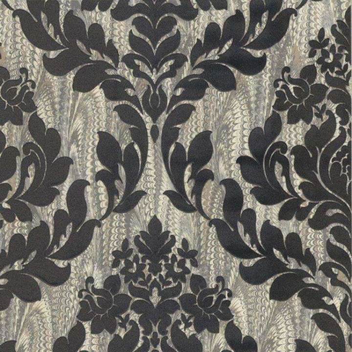 Faversham-Behang-Tapete-1838 wallcoverings-Charcoal-Rol-1602-101-04-Selected Wallpapers
