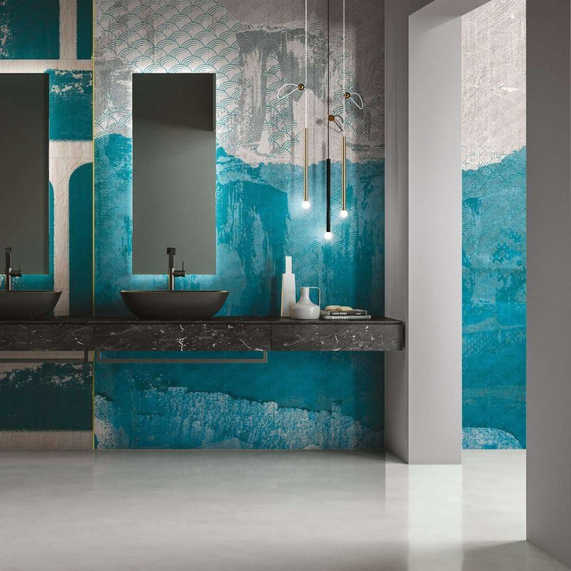 Fitful | Fiber Glass Tapete von Inkiostro Bianco