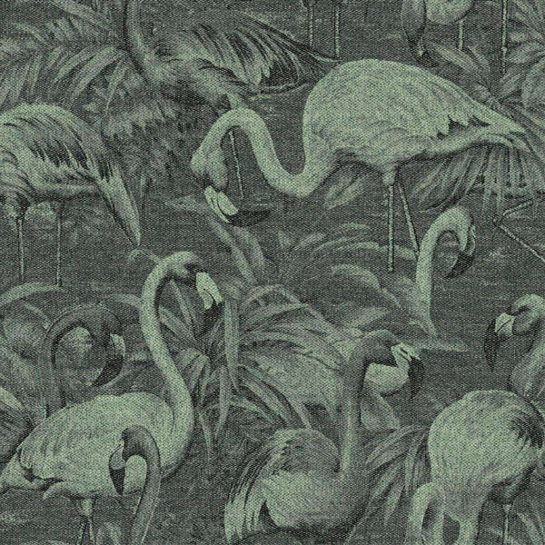 Flamencos Andinos-wallpaper-Arte-Almond Green-Meter (M1)-97610-Selected Wallpapers