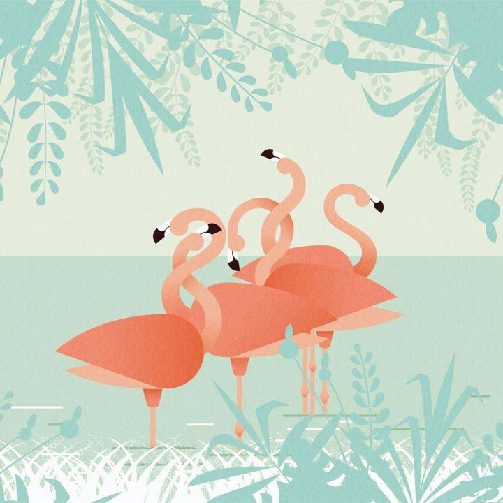 Flamingos-behang-Tapete-LondonArt-02-RAW-S120-17101 02-Selected Wallpapers