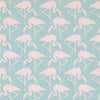 Flamingos-wallpaper-Sanderson-Turquoise Pink-Roll-214569-Selected Wallpapers