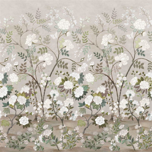 Fleur Orientale-Tapete-Designers Guild-Pale Birch-Rolle-PDG1152/02-Selected Wallpapers