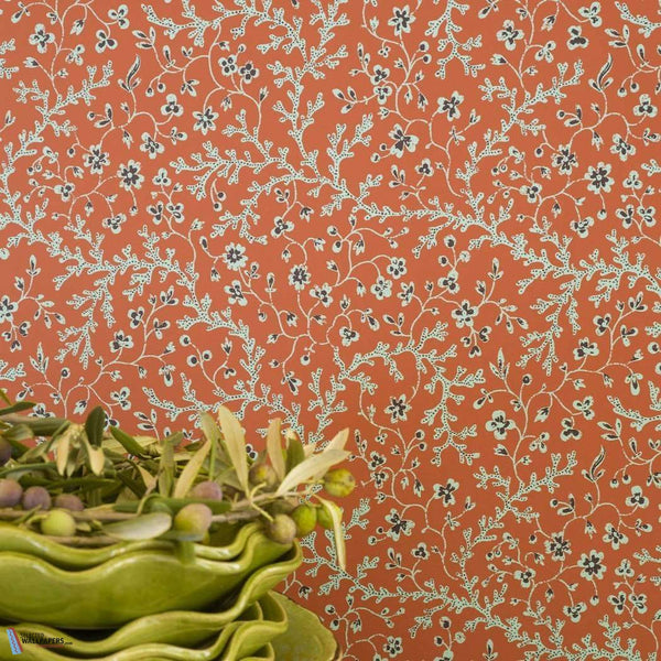 Fleurs de Corail-behang-Tapete-Pierre Frey-Selected Wallpapers