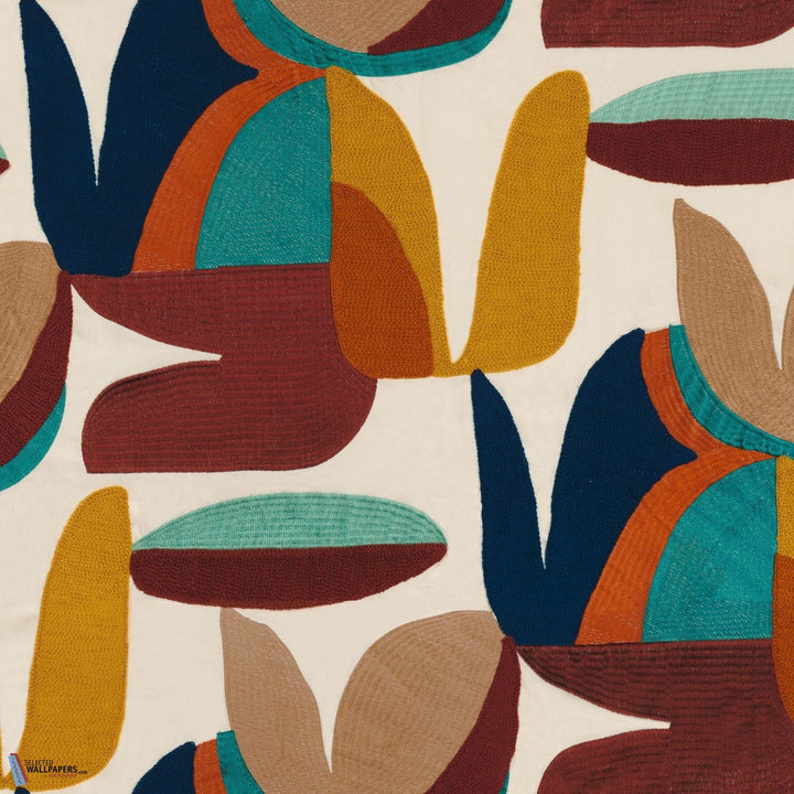 Flirt stof-Fabric-Tapete-Casamance-Multico Topaze-Meter (M1)-41430184-Selected Wallpapers