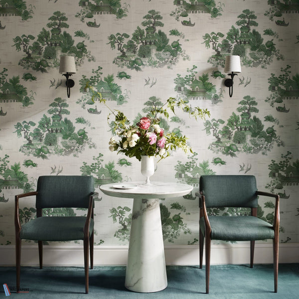 Floating Palace Linen-Behang-Liberty-Selected Wallpapers
