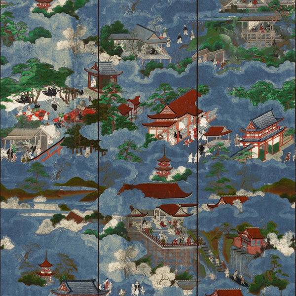 Floating World-Behang-Mind the Gap-Blue-300 cm (standaard)-WP20646-Selected Wallpapers