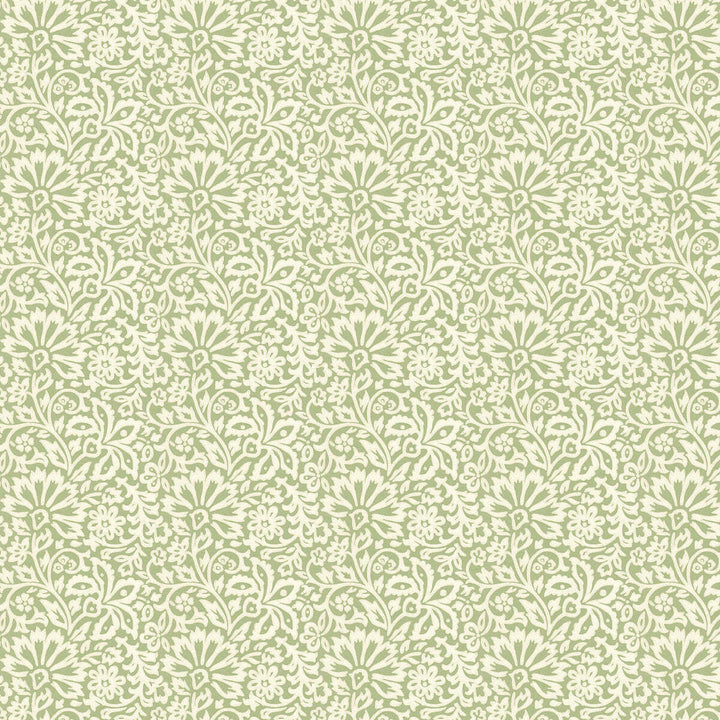 Flora-Behang-Tapete-GP&J Baker-Green-Rol-BW45097.3-Selected Wallpapers