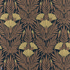 Floral Fanfare-Wallpaper-1838 wallcoverings-Burnt Orange-Roll-2311-171-03-Selected Wallpapers