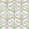 Floral Kingdom-behang-Cole & Son-Mulberry & Olive Green-Rol-116/3012-Selected Wallpapers