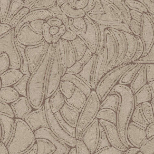 Flore-behang-Arte-Terracotta-Rol-64542-Selected Wallpapers