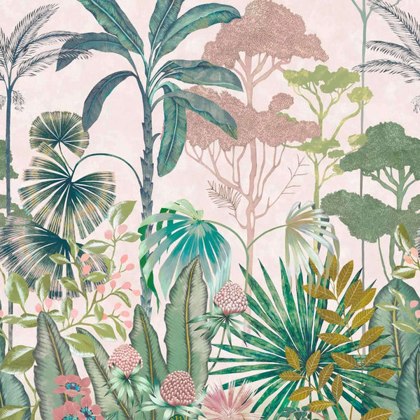 Floreana-behang-Harlequin-Bleached Coral-Rol-112777-Selected Wallpapers