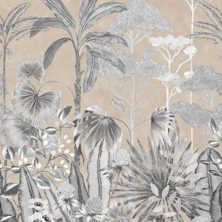 Floreana-behang-Tapete-Harlequin-Gild/Black Earth-Rol-112778-Selected Wallpapers
