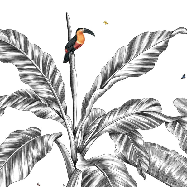 Fly Over-behang-Les Dominotiers-Original-Non Woven 70 cm-DOM511-Selected Wallpapers
