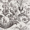 Fontaine et animaux-behang-Pierre Frey-Noir/Blanc-Meter (M1)-FP567001-Selected Wallpapers