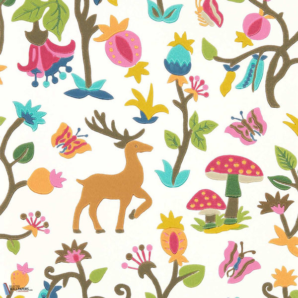 Forest of Dean-Tapete-Sanderson-Bright Multi-Rolle-217217-Selected Wallpapers