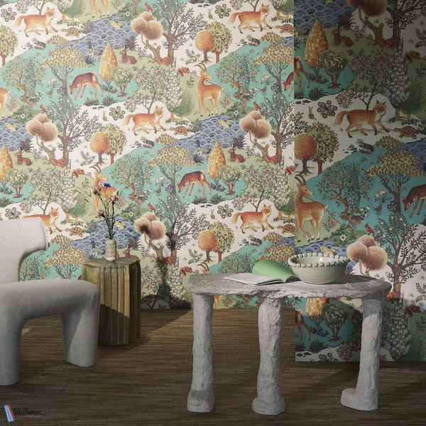 Foret d'Eden-Behang-Pierre Frey-Selected Wallpapers