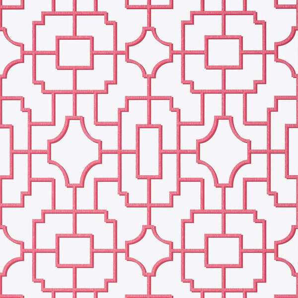 Fretwork-Behang-Thibaut-Pink-Rol-T20872-Selected Wallpapers