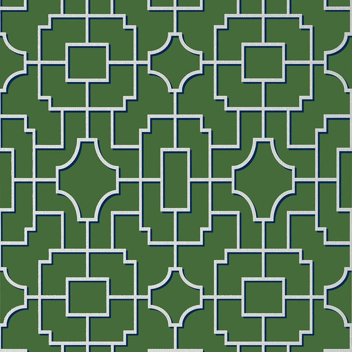 Fretwork-Behang-Tapete-Thibaut-Emerald-Rol-T20874-Selected Wallpapers