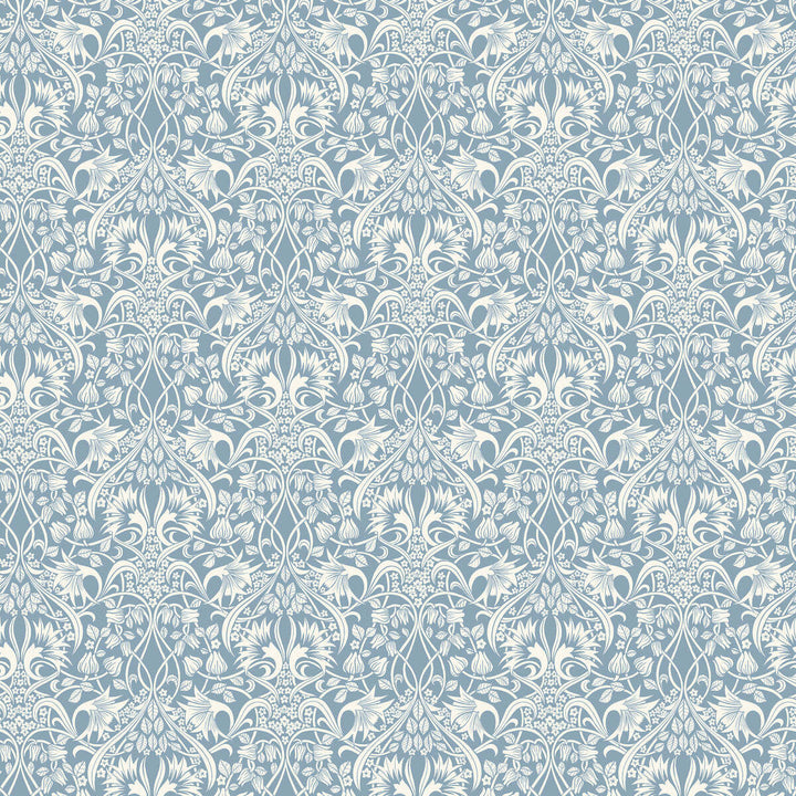Fritillerie-Behang-Tapete-GP&J Baker-Blue-Rol-BW45102.2-Selected Wallpapers