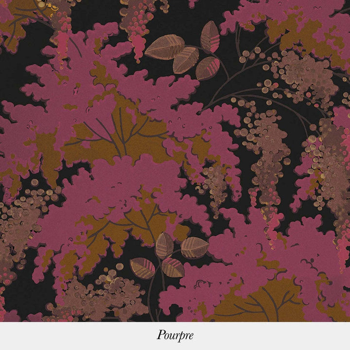 Frondaisons-behang-Tapete-Isidore Leroy-Poupre-Rol-06241703-Selected Wallpapers