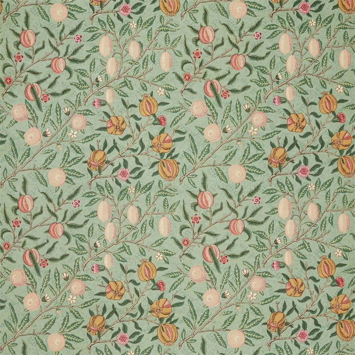 Fruit Velvet stof-Fabric-Tapete-Morris & Co-Privet/Thyme-Meter (M1)-236927-Selected Wallpapers