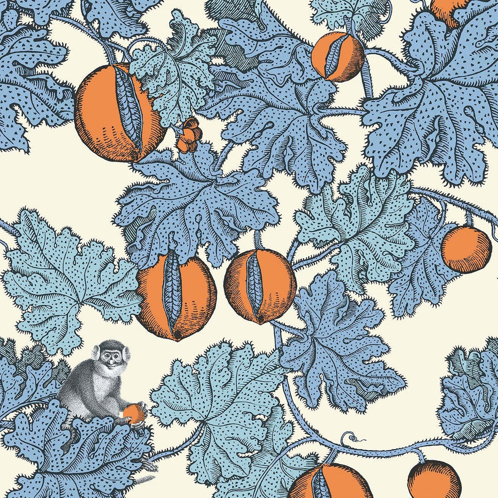 Frutto Proibito-behang-Tapete-Cole & Son-Hyacinth & Orange-Rol-114/1003-Selected Wallpapers