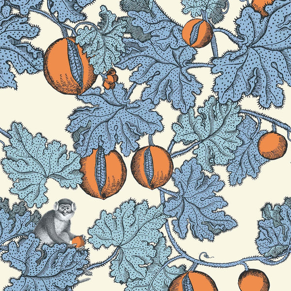 Frutto Proibito-behang-Cole & Son-Hyacinth & Orange-Rol-114/1003-Selected Wallpapers