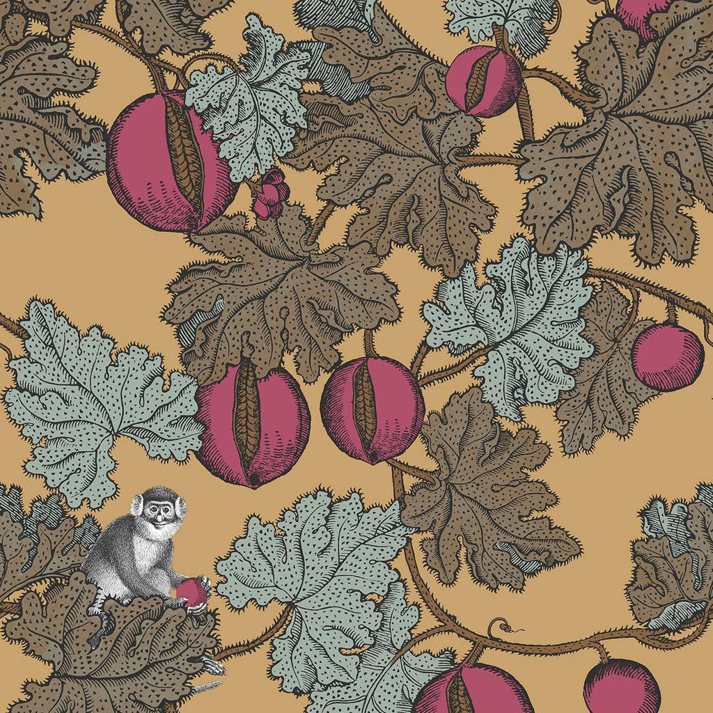 Frutto Proibito-behang-Tapete-Cole & Son-Print Room Blue-Rol-114/25049-Selected Wallpapers