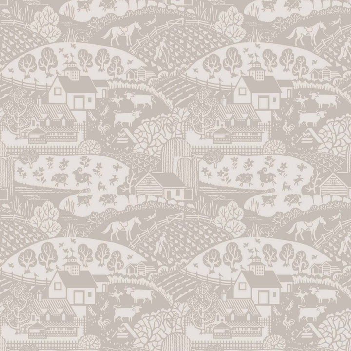 Gable-Behang-Tapete-Farrow & Ball-Purbeck Stone-Rol-BP5401-Selected Wallpapers