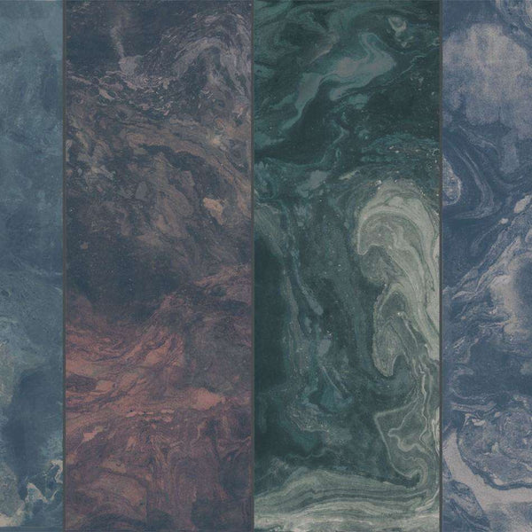 Galaxy Marble-behang-LondonArt-02-Blue Glass Finish-17004-02-Selected Wallpapers