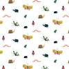 Garden Friends-behang-Harlequin-Poppy/Ochre/Leaf-Rol-112635-Selected Wallpapers