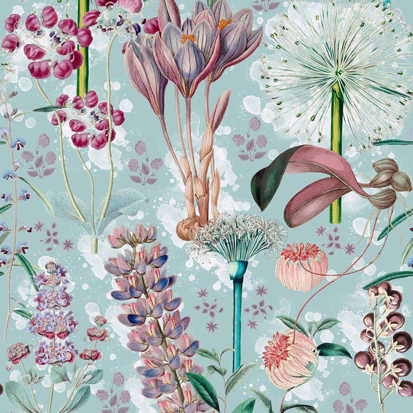 Garden of Eden-wallpaper-Mind the Gap-Aquamarine-300 cm (standaard)-WP20325-Selected Wallpapers