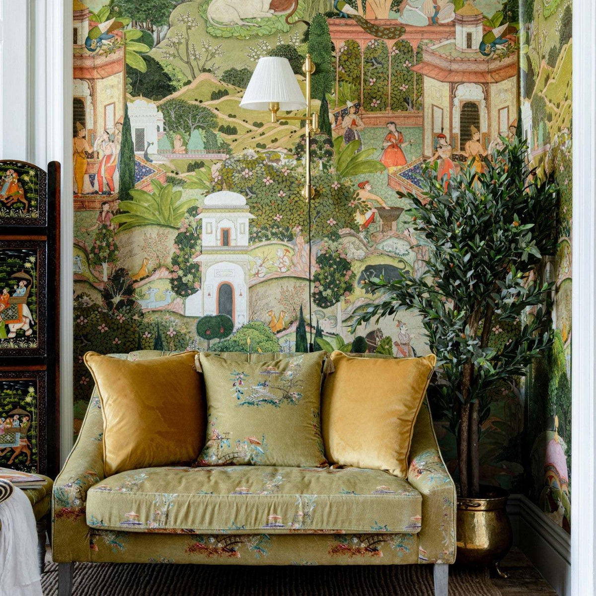 Gardens of Jaipur behang van Mind the Gap