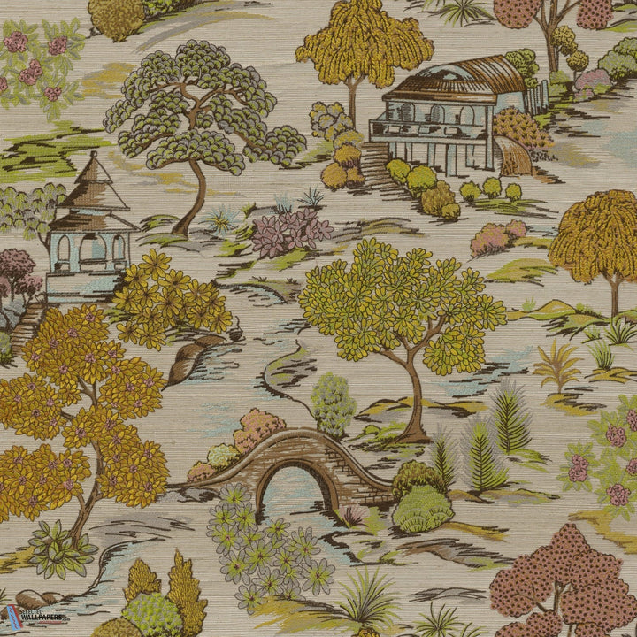 Gardens of Okayama-Behang-Tapete-Arte-Blossom Garden-Rol-54502-Selected Wallpapers