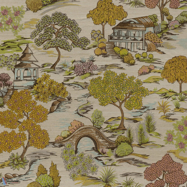 Gardens of Okayama-Wallpaper-Arte-Blossom Garden-Roll-54502-Selected Wallpapers